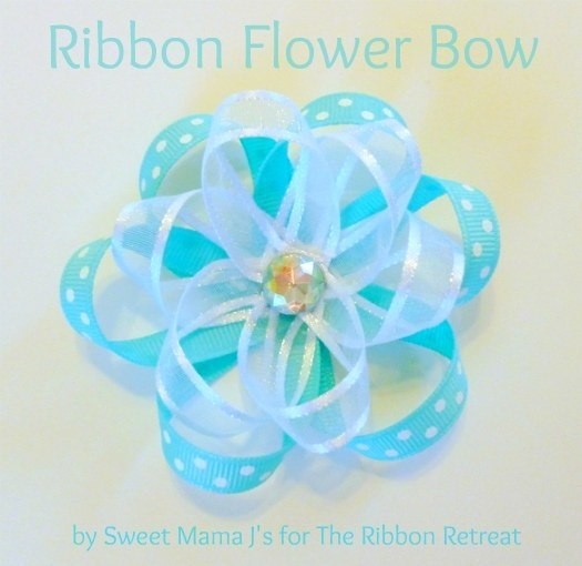 Ribbon Flower Bow