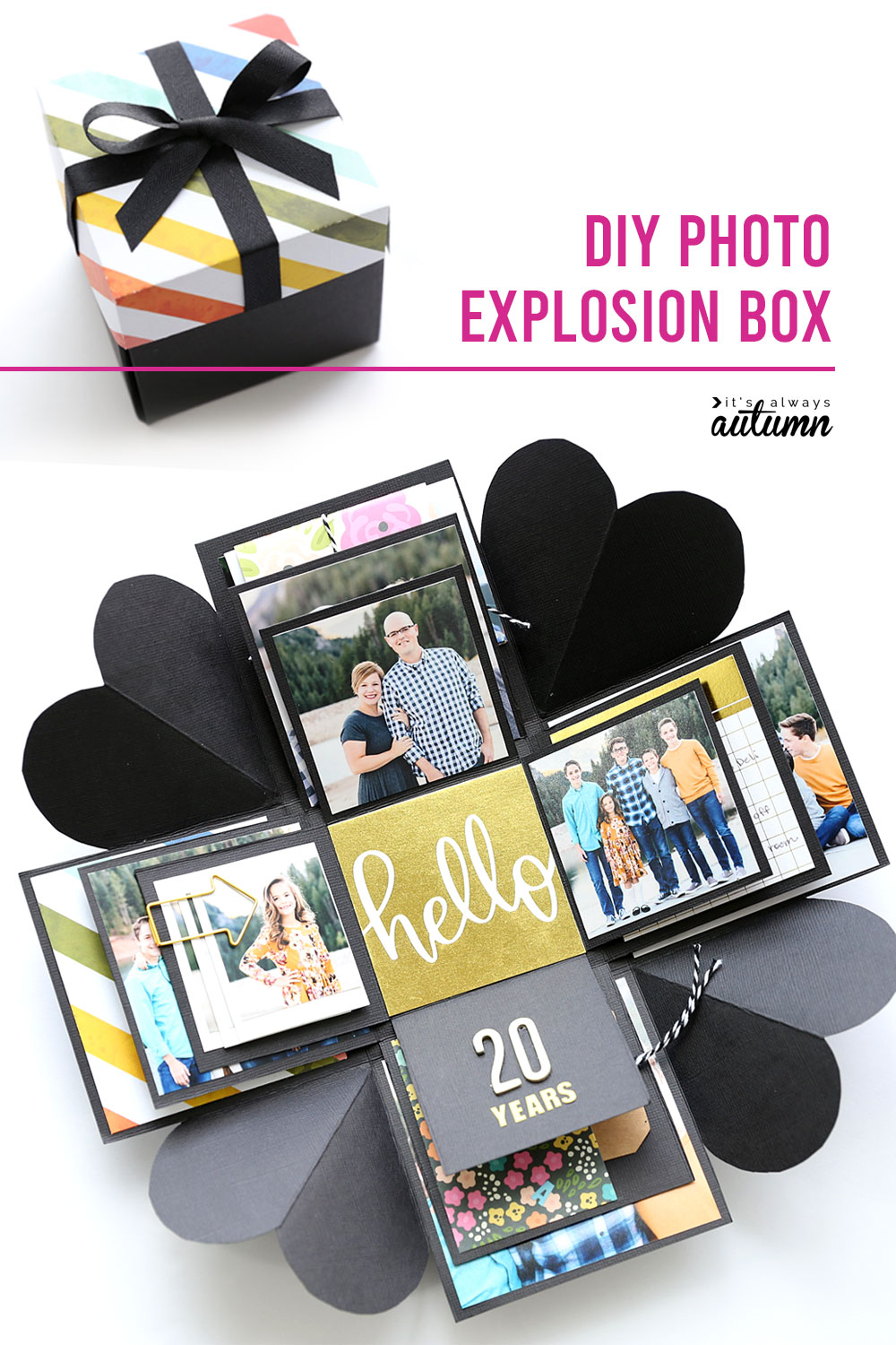 How To Make An Explosion Photo Box — AllCraftIdeas