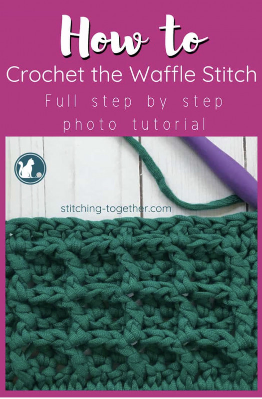 How To Crochet The Waffle Stitch — AllCraftIdeas