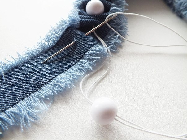 Denim DIY Wrap Bracelet Denim DIY Wrap Bracelet