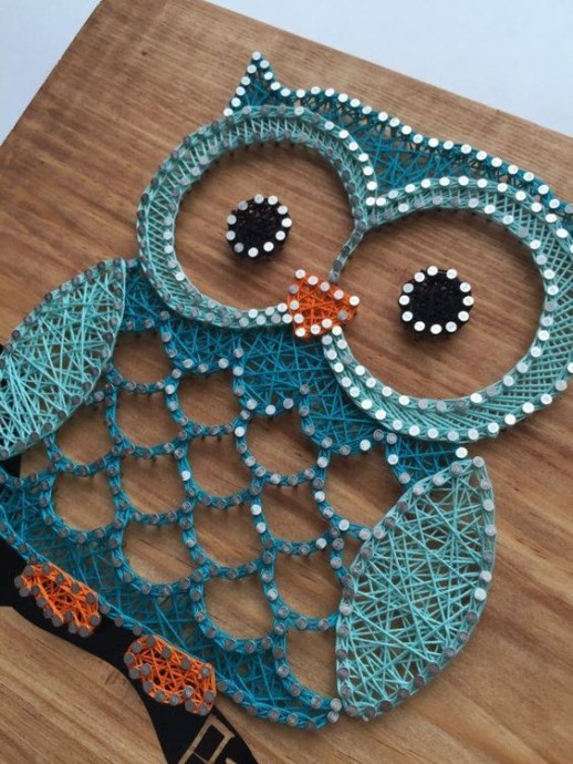 String Art Owl