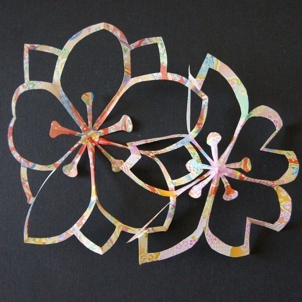 DIY Flower Paper Cutting