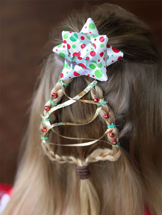 40 Most Creative Christmas Hairstyles Ever