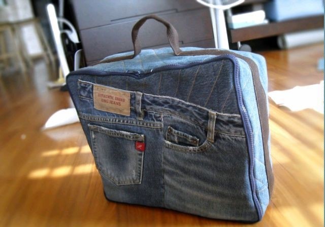 TOP 20 Creative ideas of old jeans