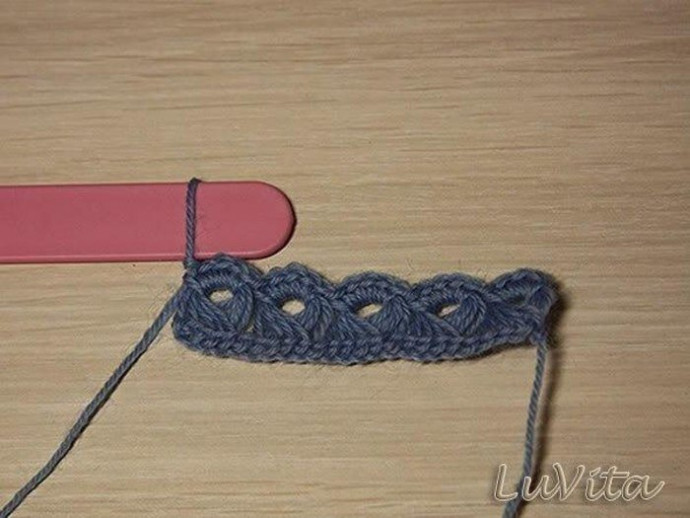 Crochet Broomstick Lace Stitch Pattern