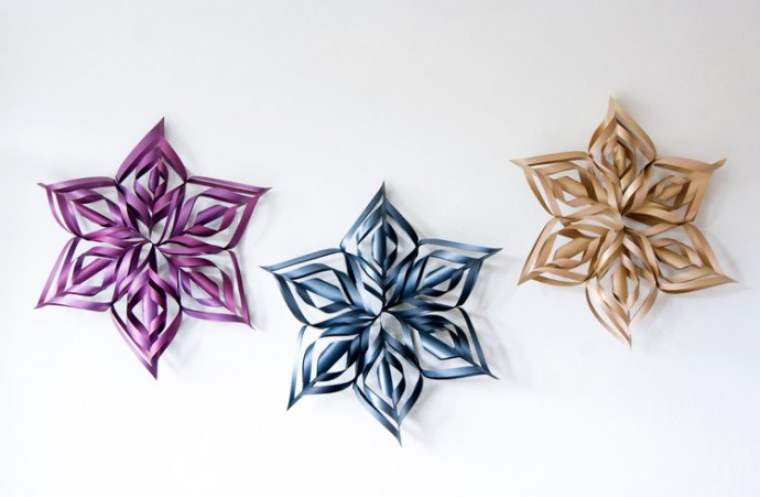 Huge Snowflake Decorations