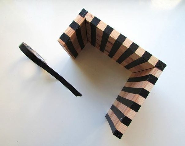 DIY Striped Drink Perch DIY Striped Drink Perch
