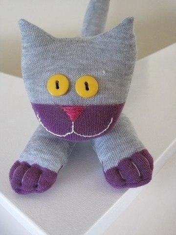 How to make a sock cat How to make a sock cat