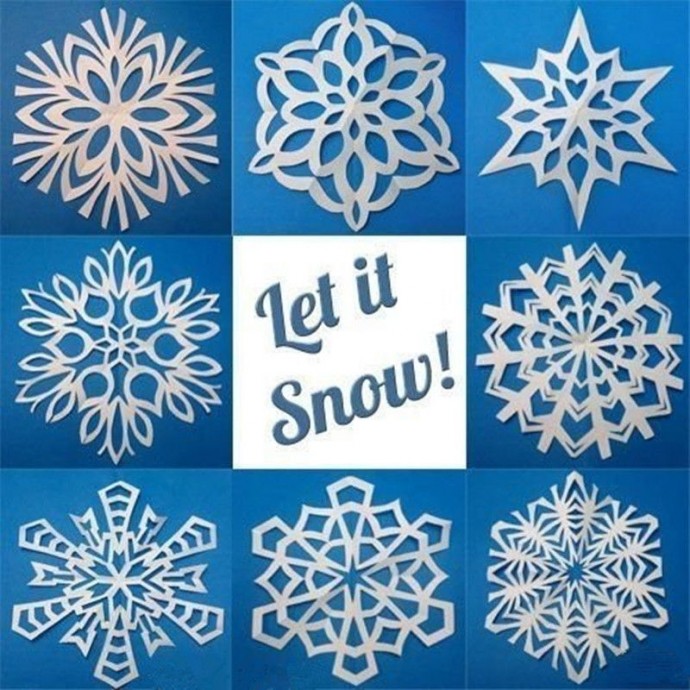 How to Make Easy Paper Snowflakes