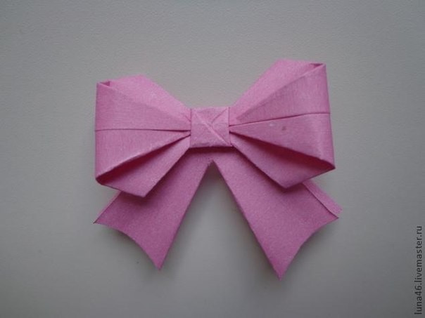 Wonderful DIY Origami Paper Bow