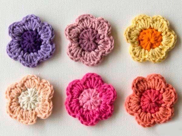 How To Make Crochet Flowers Step By Step