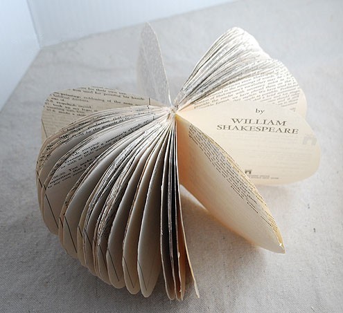 DIY Book Page Pumpkin: Eco-friendly Fall Craft for Nerdy Halloween Lovers