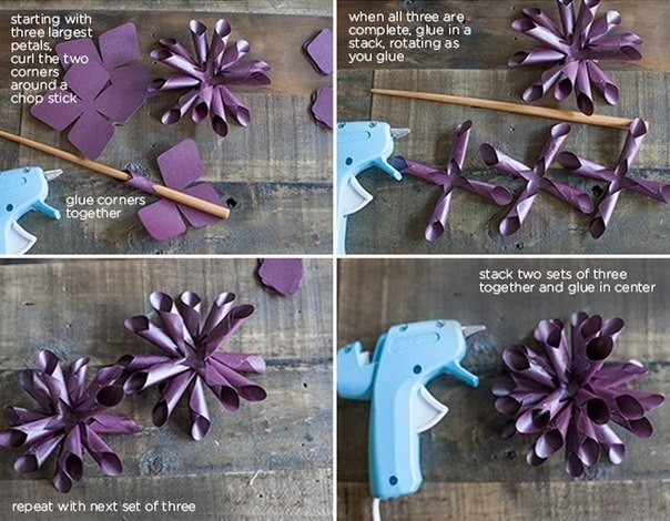 DIY Paper Peony by Lia Griffith