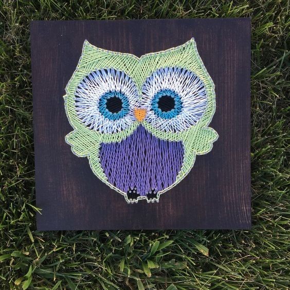 String Art Owl