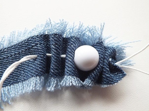 Denim DIY Wrap Bracelet Denim DIY Wrap Bracelet