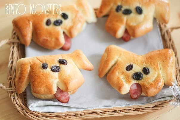 Doggy Sausage Bread Bun