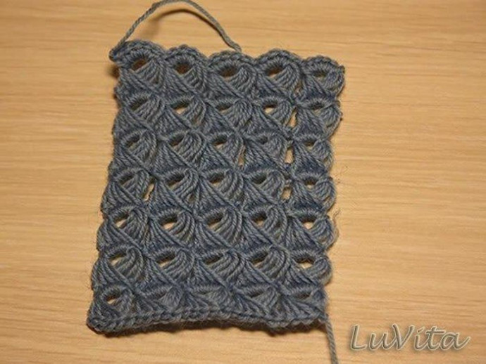 Crochet Broomstick Lace Stitch Pattern