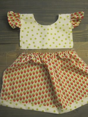 Sweet as a Berry Little Girl Dress