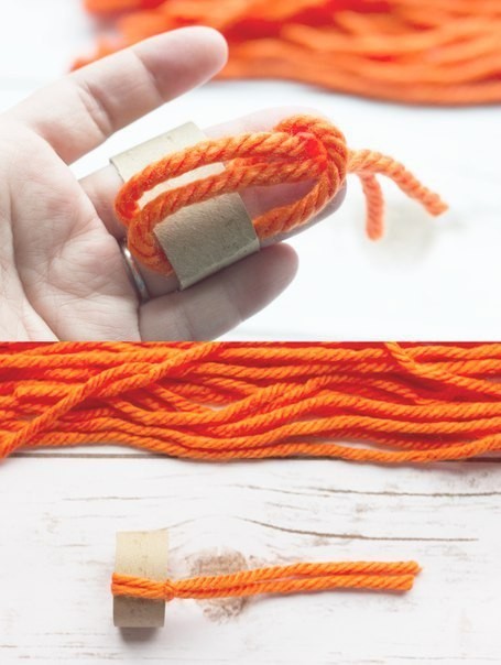 Mini Yarn Hats Ornaments