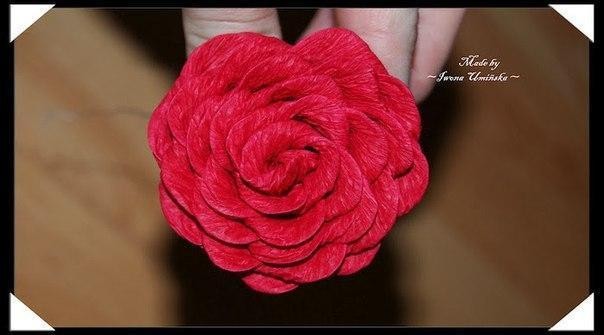 How To Make Twisted Rose Paper Flower