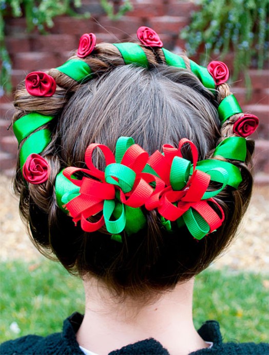 40 Most Creative Christmas Hairstyles Ever