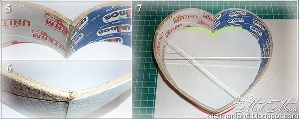 Jewelry Box in Heart shape (Reels of Adhesive Tape) Jewelry Box in Heart shape (Reels of Adhesive Tape)