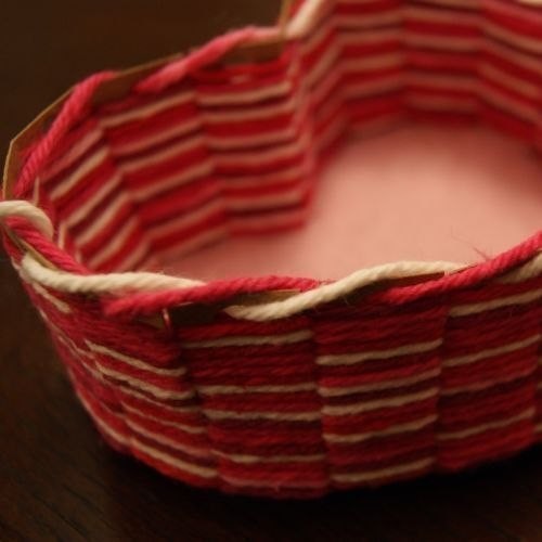 Heart-Shaped Basket Weaving Tutorial