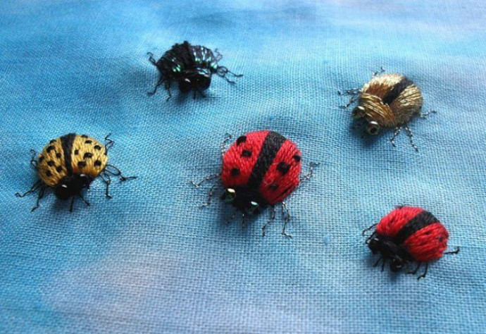 Stumpwork Ladybird Tutorial