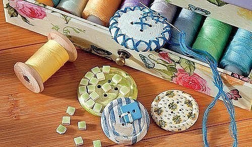 Innovative ways to sew buttons