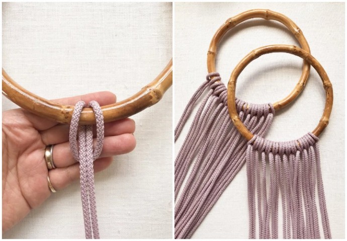 DIY Macrame Bucket Bag