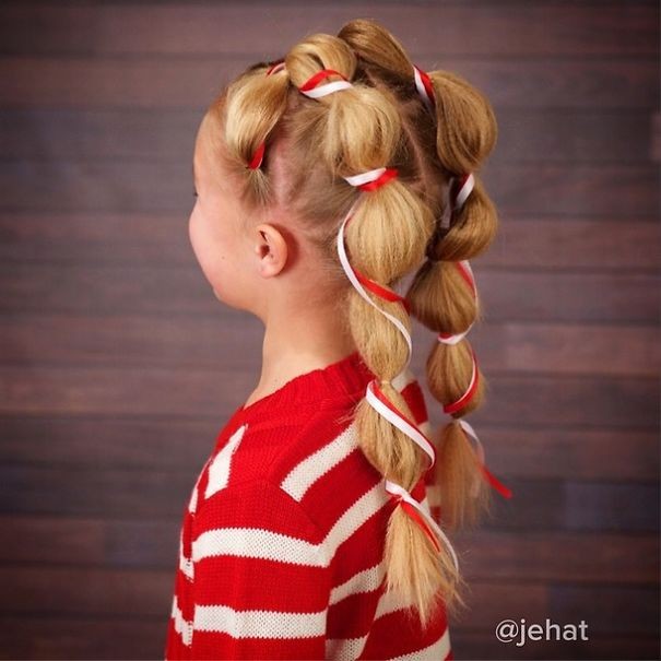 40 Most Creative Christmas Hairstyles Ever