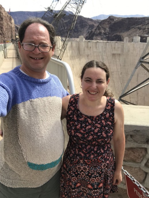 Guy Knits Sweaters Of Places And Then Goes To Those Places While Wearing Them. #3