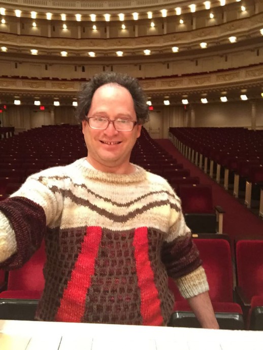 Guy Knits Sweaters Of Places And Then Goes To Those Places While Wearing Them. #2