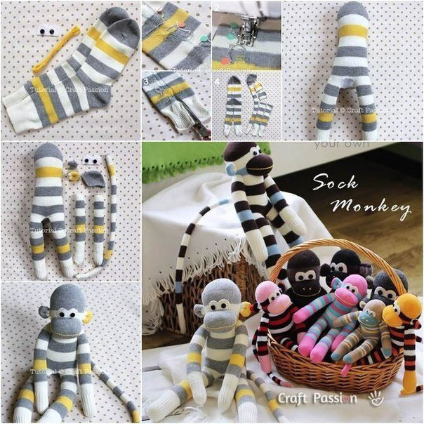 Super Cute DIY Sock Animals To Make