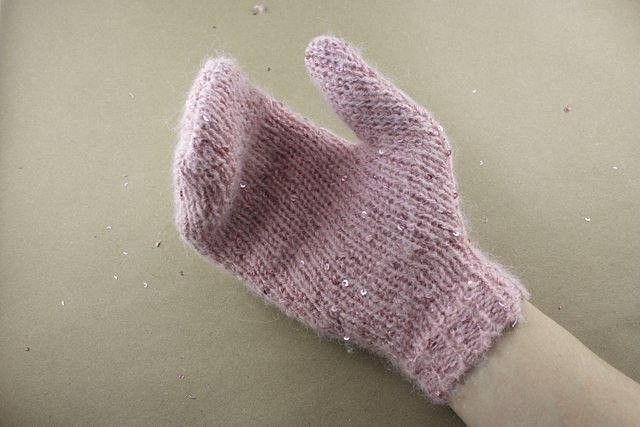 Old Sweater Mittens