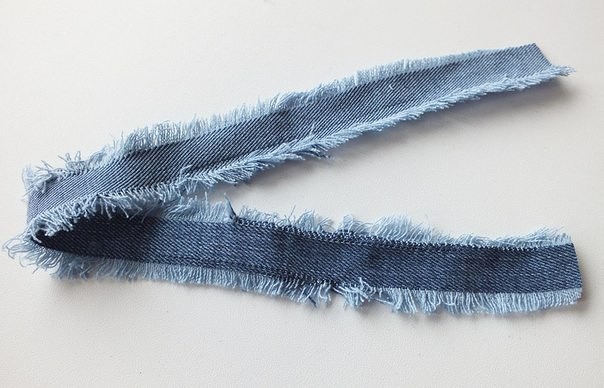 Denim DIY Wrap Bracelet