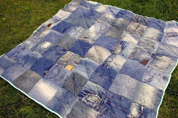 DIY Denim Quilt