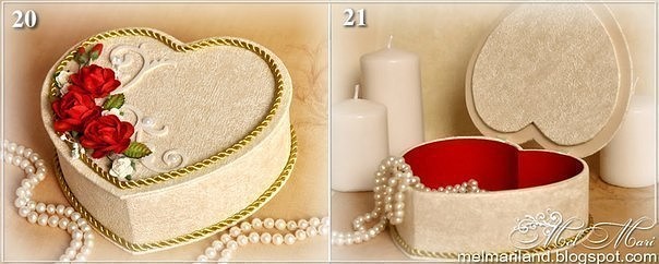 Jewelry Box in Heart shape (Reels of Adhesive Tape) Jewelry Box in Heart shape (Reels of Adhesive Tape)