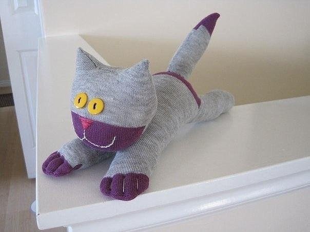 How to make a sock cat How to make a sock cat
