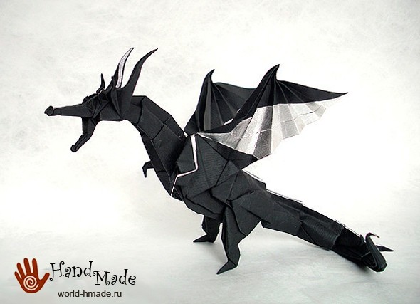 How to make an origami Fiery Dragon