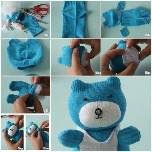 Super Cute DIY Sock Animals To Make