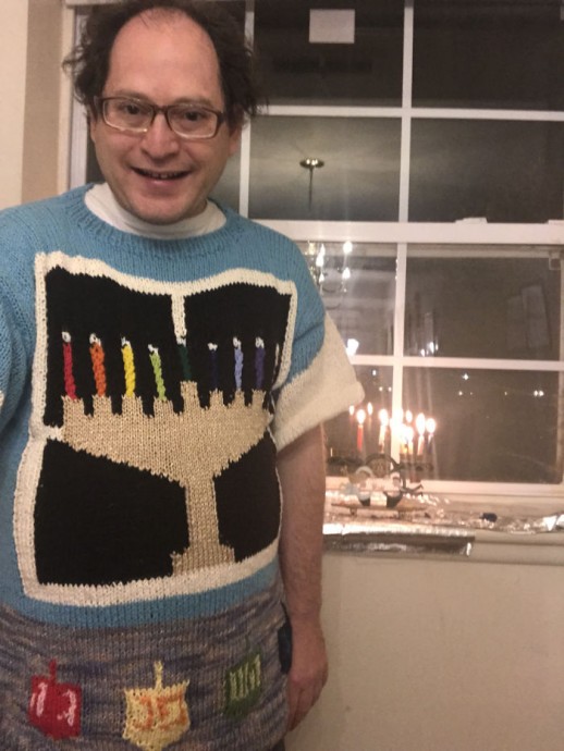 Guy Knits Sweaters Of Places And Then Goes To Those Places While Wearing Them. #1