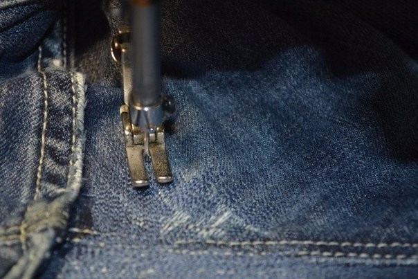 How to Darn Jeans