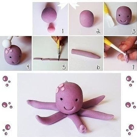 Make Cute Clay Animal Crafts