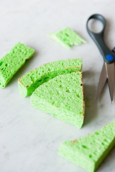 DIY Watermelon Print Napkins