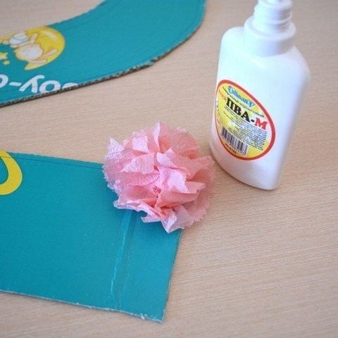 Paper Flowers Birthday Number DIY