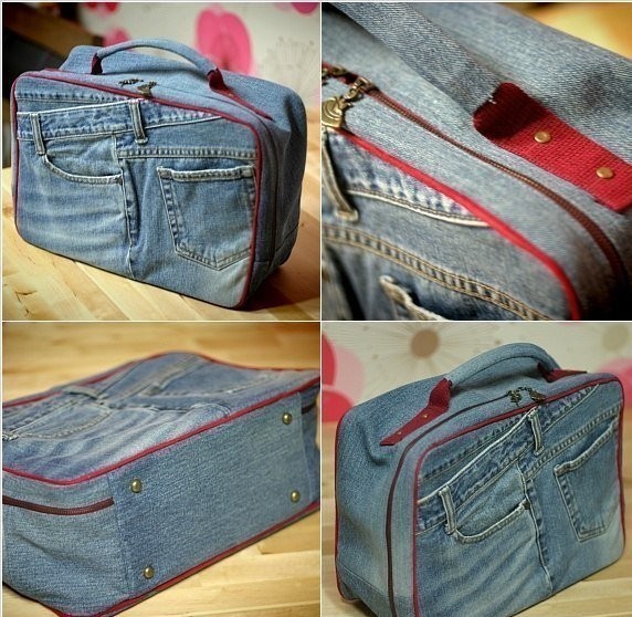 TOP 20 Creative ideas of old jeans