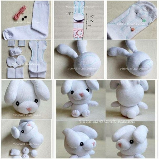 Super Cute DIY Sock Animals To Make