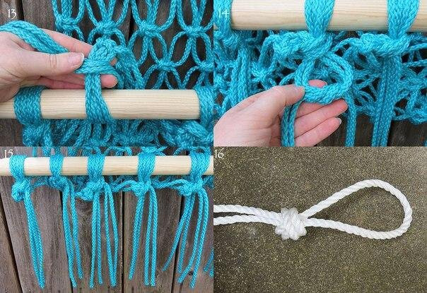 How to Make a Crocheted Hammock How to Make a Crocheted Hammock