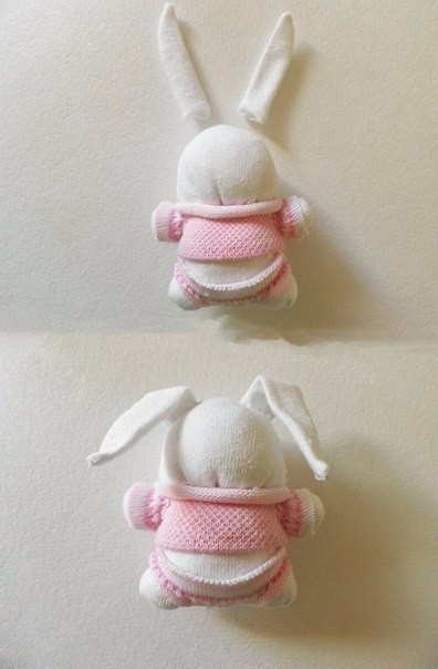 Easy DIY Sock Bunny